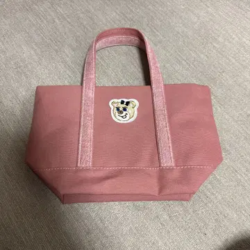 올드 테디 걸 와펜 토트백