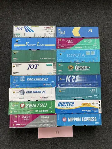 48 N 게이지 료도 컨테이너 정리 코키 적재 가능 스트럭처