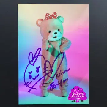 5561 모모이로 클로버 Z 사사키 아야카 브로마이드 사인