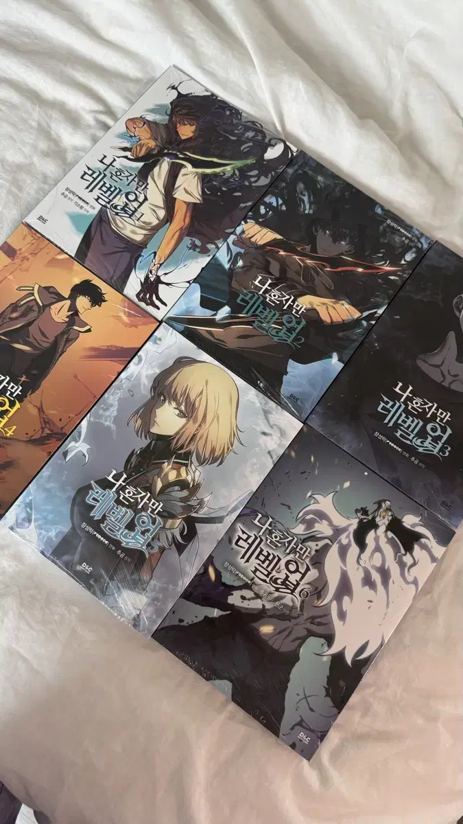 Solo Leveling Manga Volumes 1-6 Bulk Solo Leveling Webtoon