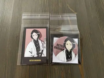 BLEACH WORLD 캔뱃지, 인스턴트 사진풍 시트 우노하나 레츠