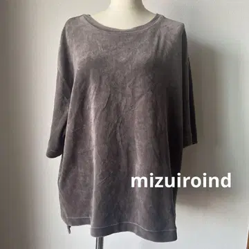 mizuiro ind 벨로아 티셔츠
