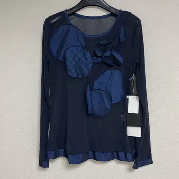 EIKO KONDO 네이비 티셔츠