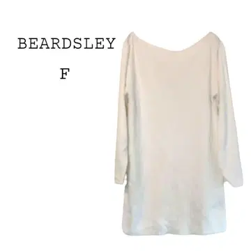 BEARDSLEY 비어즐리 긴팔 티셔츠 니트 상의 F 화이트
