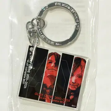 GLAY DRIVE 뮤직 키링 2010-2026 새상품