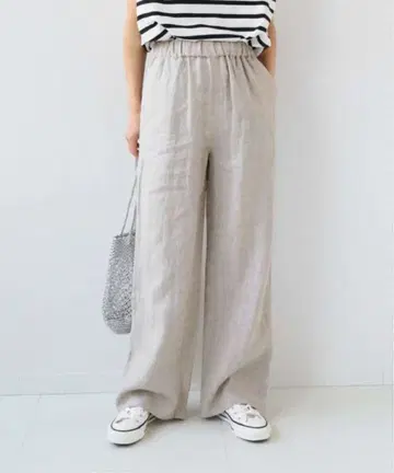 JOURNAL STANDARD relume Yarn-Dye 린넨 팬츠