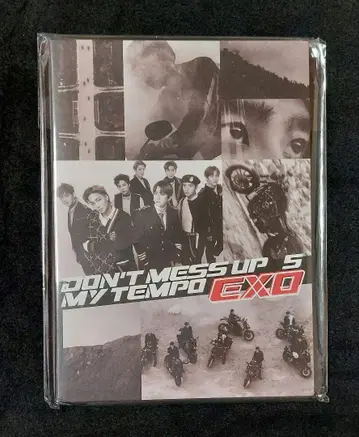 EXO DON'T MESS UP MY TEMPO 엽서 책