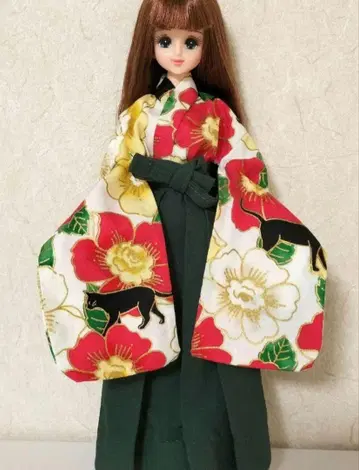27cm 인형 의류 기모노 하카마 세트 제니