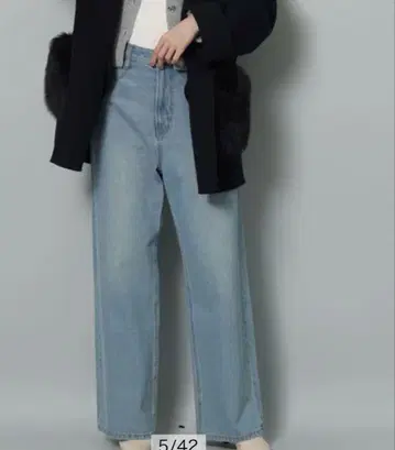 아르페쥬 스토리 와이드 데님 팬츠 SS