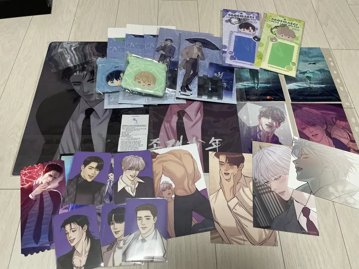 Jo Boy Noir Set Unsealed & Rootless Tree Bbueopna Pposiraegi Pow Acrylic