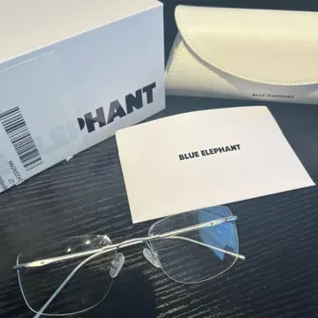 BLUE ELEPHANT RIZZ silver 안경