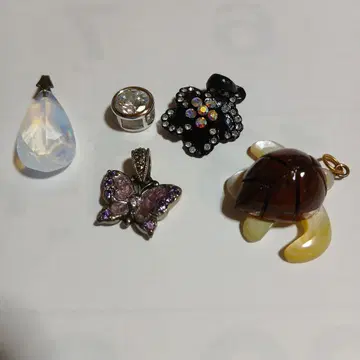 펜던트 탑 참 5개 세트