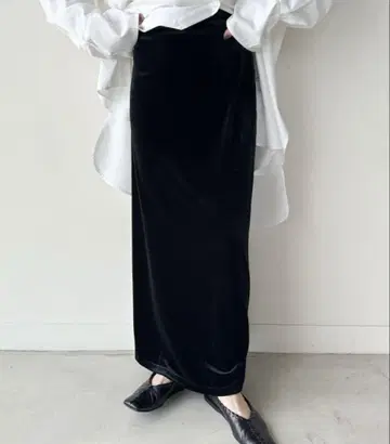 셀렉트 모카 SELECTMOCA by son 벨로아 I 라인 롱 스커트