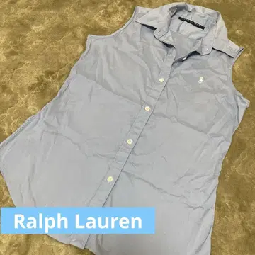 Ralph Lauren 슬리브리스 셔츠 라이트 블루 7호 사이즈 S