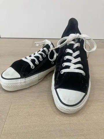 USA제 90년대 빈티지 컨버스 올스타 블랙 검정 벨로아
