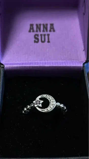 ANNA SUI 실버 반지