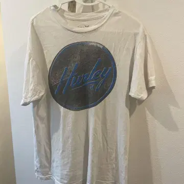 Hurley 클래식 핏 티셔츠 M 화이트