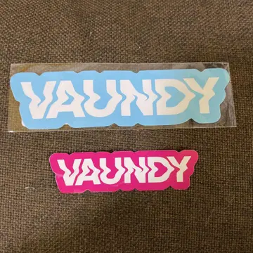 Vaundy 스티커 스카이블루 핑크 세트