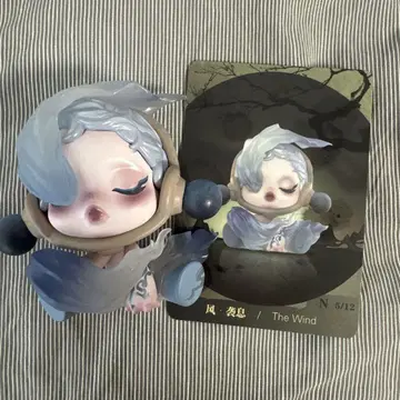 팝 마트 스컬판다 잉크 매화꽃