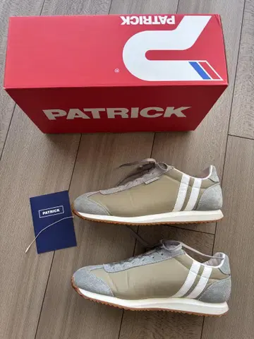 PATRICK 스니커즈 그레이/베이지 39