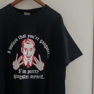 00s 빈티지 델타 USA 슬랭 TEE 90s 블랙
