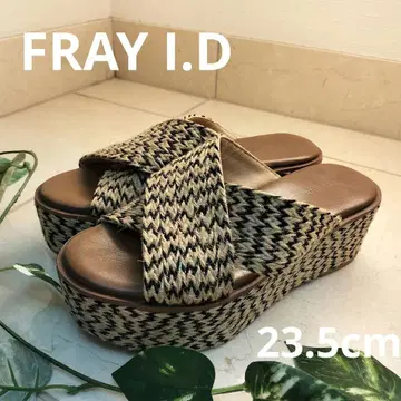 FRAY I.D 프레이 아이디 통굽 샌들 23.5cm