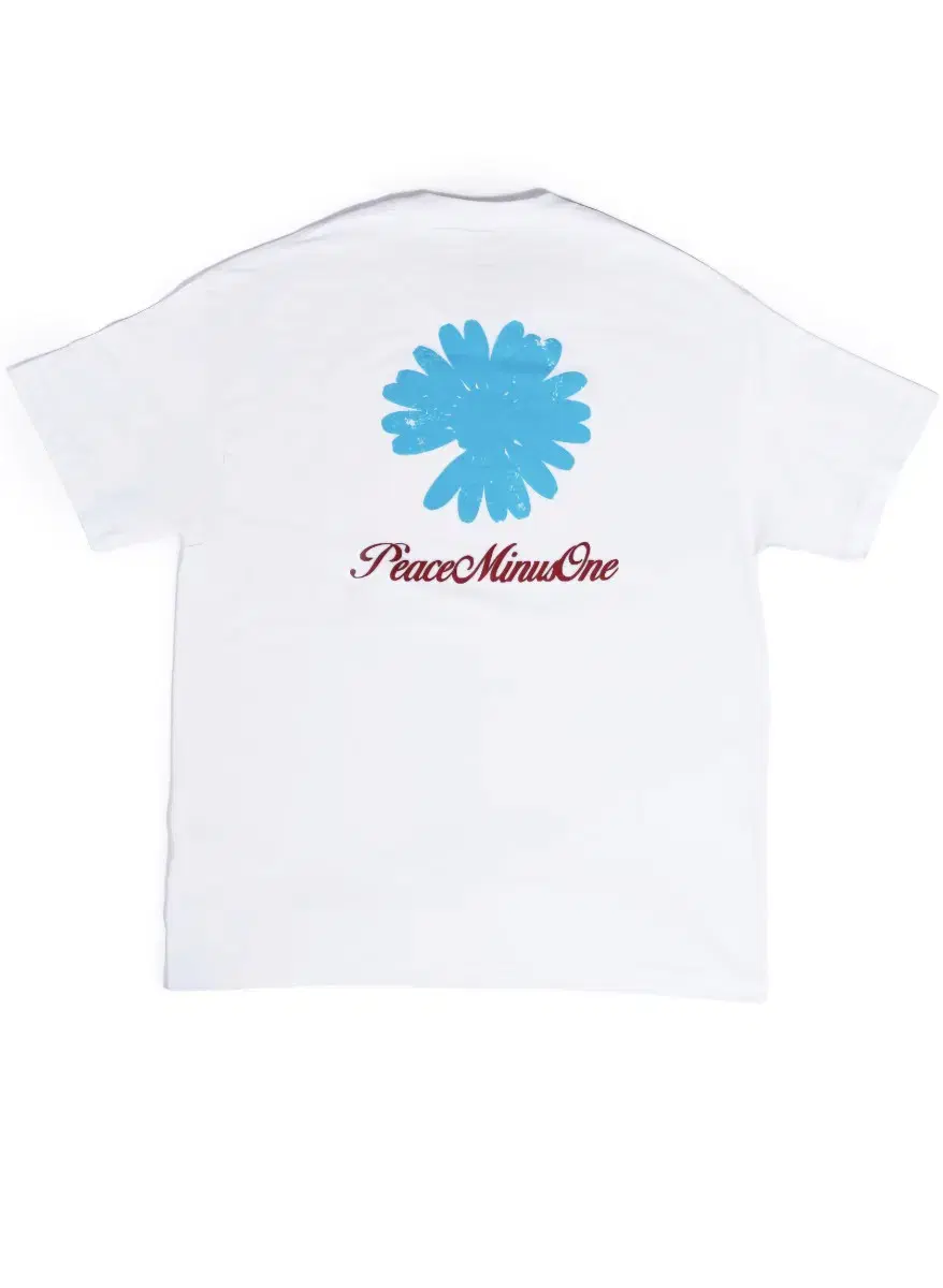 Peaceminusone Pmawon Zuu Jupiter Collaboration Daisy T-shirt Cream Sealed New Product
