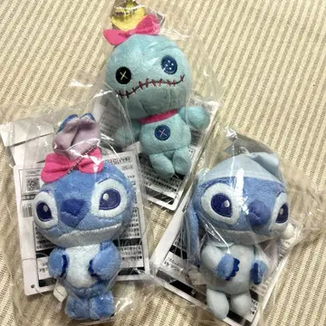 릴로 & 스티치 제일복권 D상 봉제 인형 마스코트 3개 세트 컴플리트