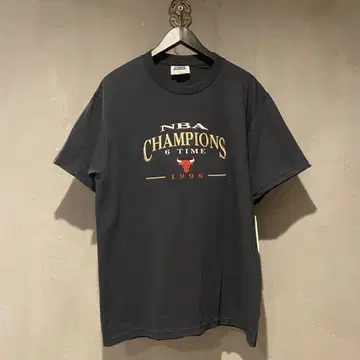 90s 데드스탁 시카고 불스 프린트 티셔츠 M