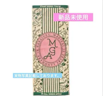 Mrs. GREEN APPLE 미세스 MGA 팝업 자카드 타월