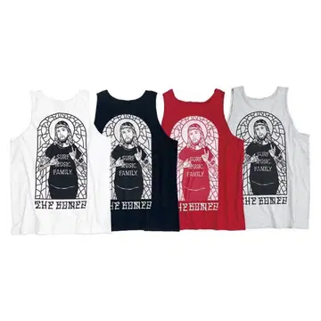 The BONEZ JESUS 탱크탑 블랙 XL