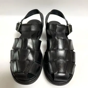 새상품급 파라부트 구르카 샌들 블랙 23.5cm