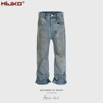 mijiko 데님 팬츠 청바지