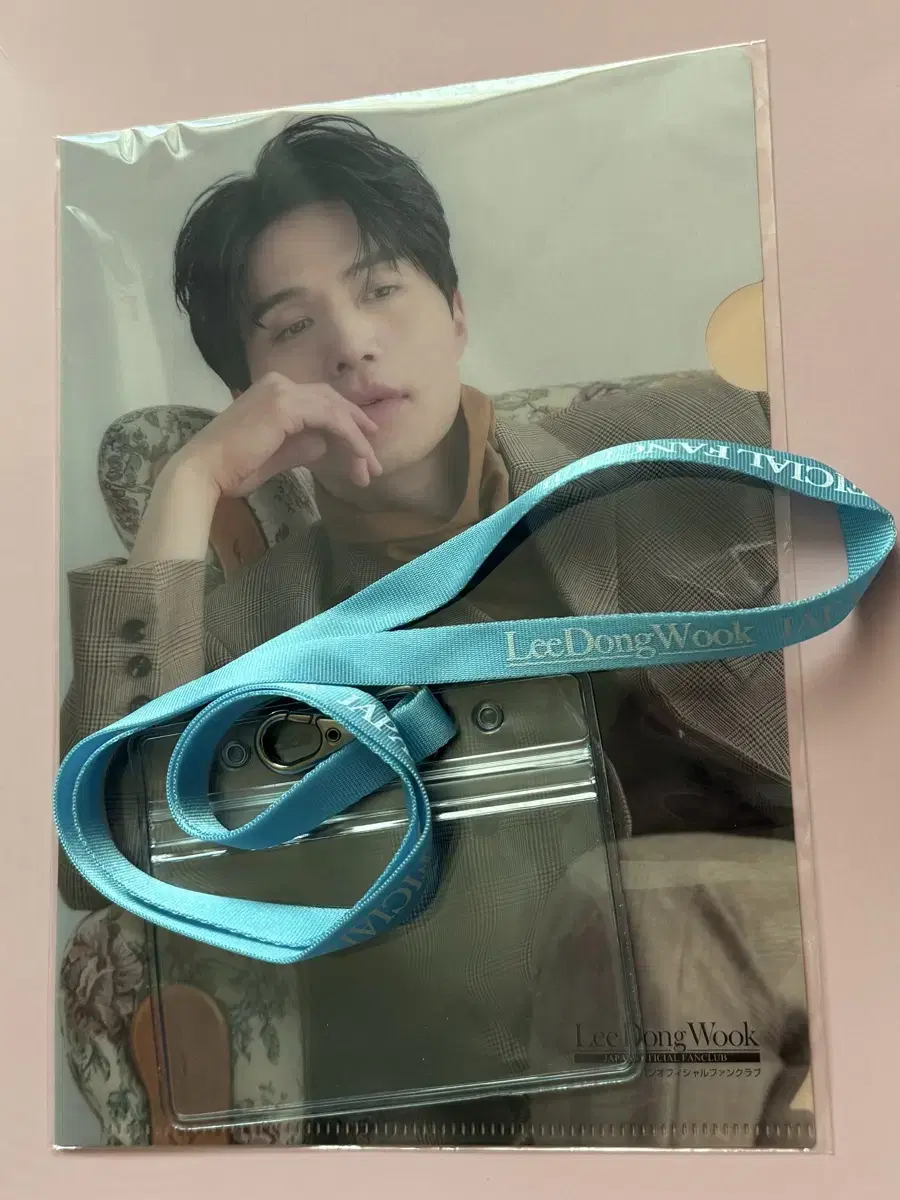 Lee Dongwook Japan Fan Club Merchandise
