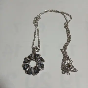 블루 스톤 롱 목걸이