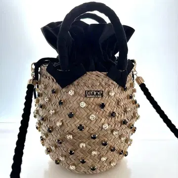 루나인 NINA TWIST SMALL 비쥬 바스켓백 숄더