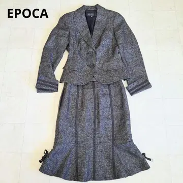 EPOCA 에포카 린넨 썸머 트위드 수트 셋업 38