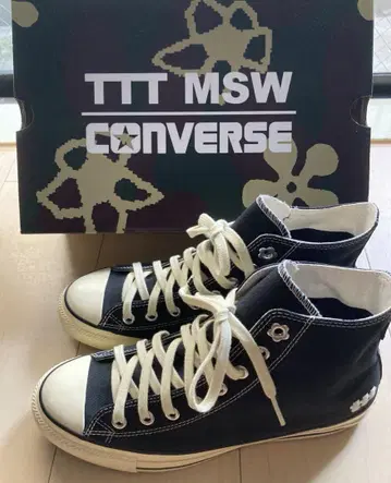 컨버스 tttmsw 콜라보 고어텍스 스니커즈 26cm