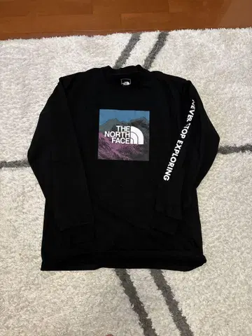 THE NORTH FACE 롱 T 긴팔 티셔츠 블랙 블랙 M