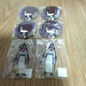 107 문호 스트레이독스 포오 캔뱃지 아크릴 키링 6종 세트