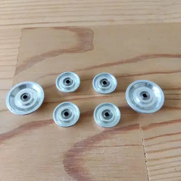 타미야 미니 사륜구동 19mm 13mm 올 알루미늄 롤러 테이퍼 타입