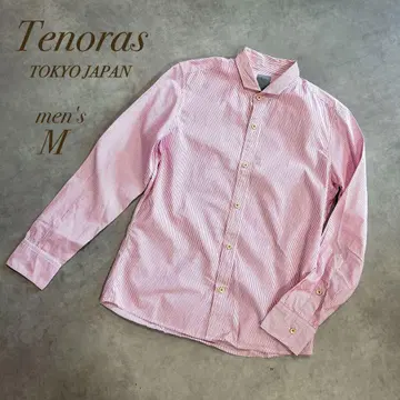새상품급 Tenoras 스트라이프 셔츠 M