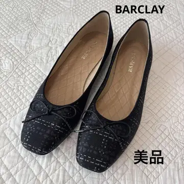 우천 겸용 BARCLAY(버클레이) 플랫슈즈 펌프스 새상품급