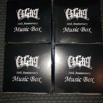GLAY GiGO 한정 Music BOX 4종 세트