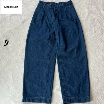 minedenim 와이드 데님 팬츠 9 일본제