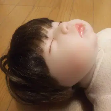 리본 인형 잠자는 얼굴 인형