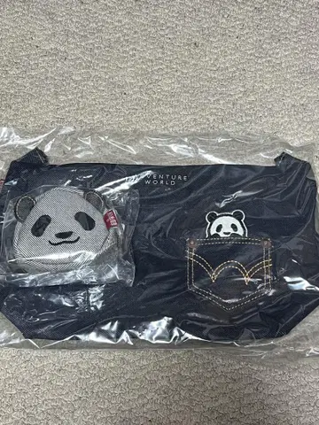 어드벤처 월드 팬더 토트백 파우치 세트 판매