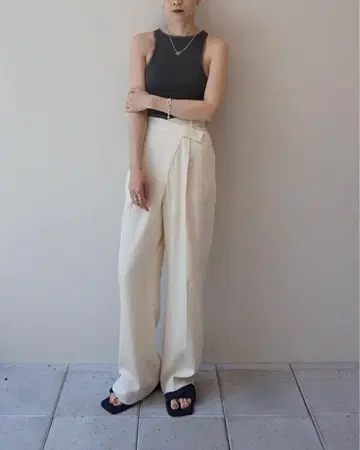 투데이풀 todayful 비대칭 팬츠