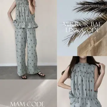 거울 베이 mirror bae 셋업 L 사이즈 아베일
