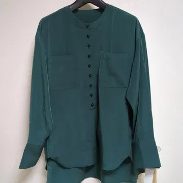Pizzo Bianco 노카라 블라우스